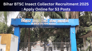Bihar BTSC Insect Collector