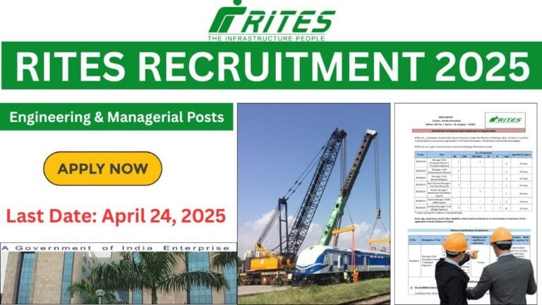 RITES RECRUITMENT 2025
