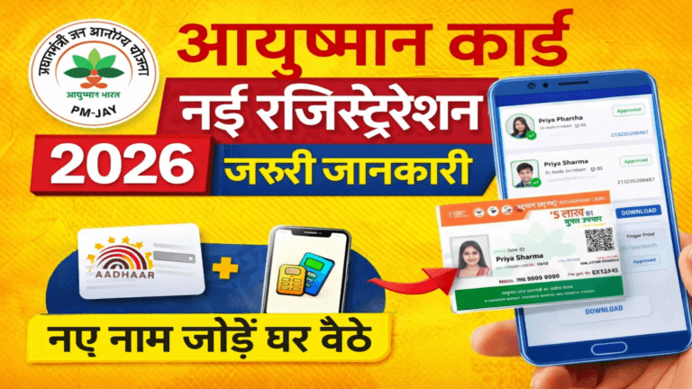 Ayushman Card New Registration 2026