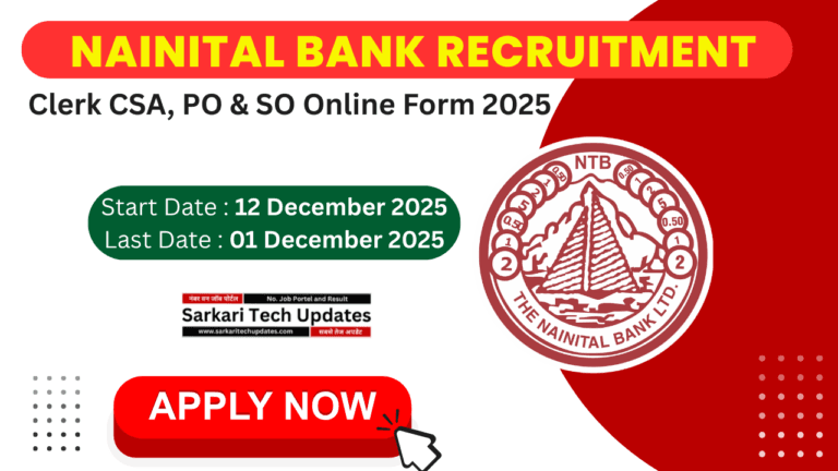 nainital bank recruitment 2025